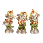 Bal Ganesha Brass Idols set 2 DSCF6521 eMetalCrafts
