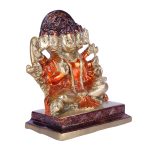Bhavya Panchmukhi Hanuman Brass Idol 3 DSCF6537 eMetalCrafts