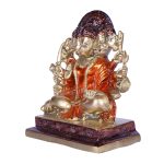 Bhavya Panchmukhi Hanuman Brass Idol 4 DSCF6538 eMetalCrafts