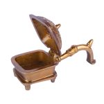 Brass Lobandan Charcoal Incense Burner 3 DSCF6622 eMetalCrafts