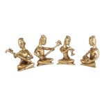 Brass Music Set Musician Figurine and Statue 2 DSCF6633 eMetalCrafts