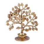 Brass Traditional and Decorative Kalpavriksha Diya Tree 2 DSCF6643 eMetalCrafts