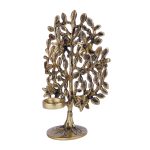 Brass Tree Diya Deepak Tealight Holder 4 DSCF6650 eMetalCrafts