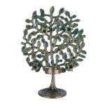 Brass Tree of Life Diya Tree Diya Deepak Tealight Holder 3 DSCF6654 eMetalCrafts