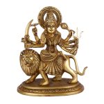 Solid Brass Durga Maa Devi Idol 2 DSCF6663 eMetalCrafts