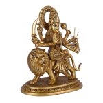 Solid Brass Durga Maa Devi Idol 3 DSCF6664 eMetalCrafts