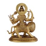 Solid Brass Durga Maa Devi Idol 5 DSCF6666 eMetalCrafts