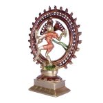 Exotic India Nataraja Brass Statue Brown Colour 4 DSCF6707 eMetalCrafts