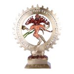 Exotic India Nataraja Brass Statue Brown Colour 5 DSCF6709 eMetalCrafts