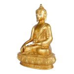 Exotic India Lord Buddha in The Bhumisparsha Mudra - Brass Statue 4 DSCF6713 eMetalCrafts