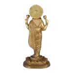 Brass Goddess Dhan Lakshmi Idol 5 DSCF6736 eMetalCrafts
