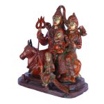Brass Showpiece Shiv Parivar God Idol Statue 4 DSCF6749 eMetalCrafts