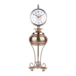 Artage Metal Aluminium Gold Finish Clock 2 DSCF6864 eMetalCrafts