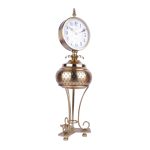 Artage Metal Aluminium Gold Finish Clock 3 DSCF6865 eMetalCrafts