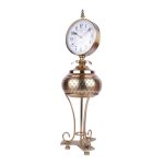 Artage Metal Aluminium Gold Finish Clock 4 DSCF6866 eMetalCrafts