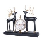 Aluminium Deer Table Clock 4 DSCF6898 eMetalCrafts