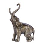 Aluminium Cheering Elephant 2 DSCF6950 eMetalCrafts