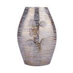 Aluminium Flover Vase with Silver Accent 2 DSCF7268 eMetalCrafts