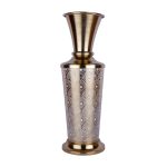 Aluminium New Design Golden Colour Flower Vase 2 DSCF7283 eMetalCrafts