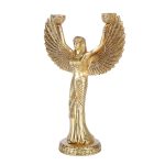 Queen Beautiful Wing Candle Stand | Brass Candle Holder 4 DSCF7527 eMetalCrafts