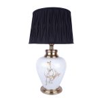 Aluminium Horse Texture White Unbreakable Table Lamp, Metal, Modern/Contemporary 2 DSCF7590 eMetalCrafts