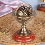 Brass Armillary Sphere Astrolabe Nautical Marine Tabletop