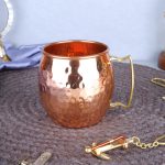 Pure Copper Moscow Mule Mug with Brass Handle 1 DSCF7913 1 eMetalCrafts