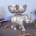 Festivals Aluminium Elephant Bowl, Aluminium Bowls 1000ml
