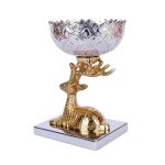 Buck Bowl Steel and Aluminium- Two Tone Gold and Silver 4 DSCF8055 eMetalCrafts