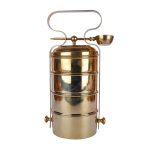 Gold-Toned Brass Easy to Clean Lunch Box 2 DSCF8065 eMetalCrafts