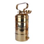 Gold-Toned Brass Easy to Clean Lunch Box 3 DSCF8066 eMetalCrafts