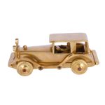 Brass Metal Vintage Car Statue with Glossy Finish 2 DSCF8118 eMetalCrafts