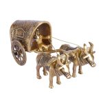 Golden Brass Bullock Cart 3 DSCF8164 eMetalCrafts
