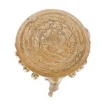 Brass Pooja Chowki Stool 3 DSCF8232 eMetalCrafts