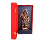 Aluminium Lord Krishna Idol with a Velvet Red Box 3 DSCF8244 eMetalCrafts