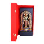 Aluminium Lord Ram Lala Idol with a Velvet Red Box 2 DSCF8245 1 eMetalCrafts