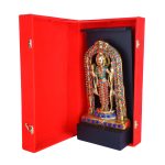 Aluminium Lord Ram Lala Idol with a Velvet Red Box 3 DSCF8246 1 eMetalCrafts