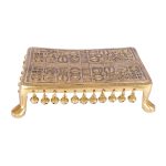 Brass Pooja Aasan Chowki 2 DSCF8278 eMetalCrafts